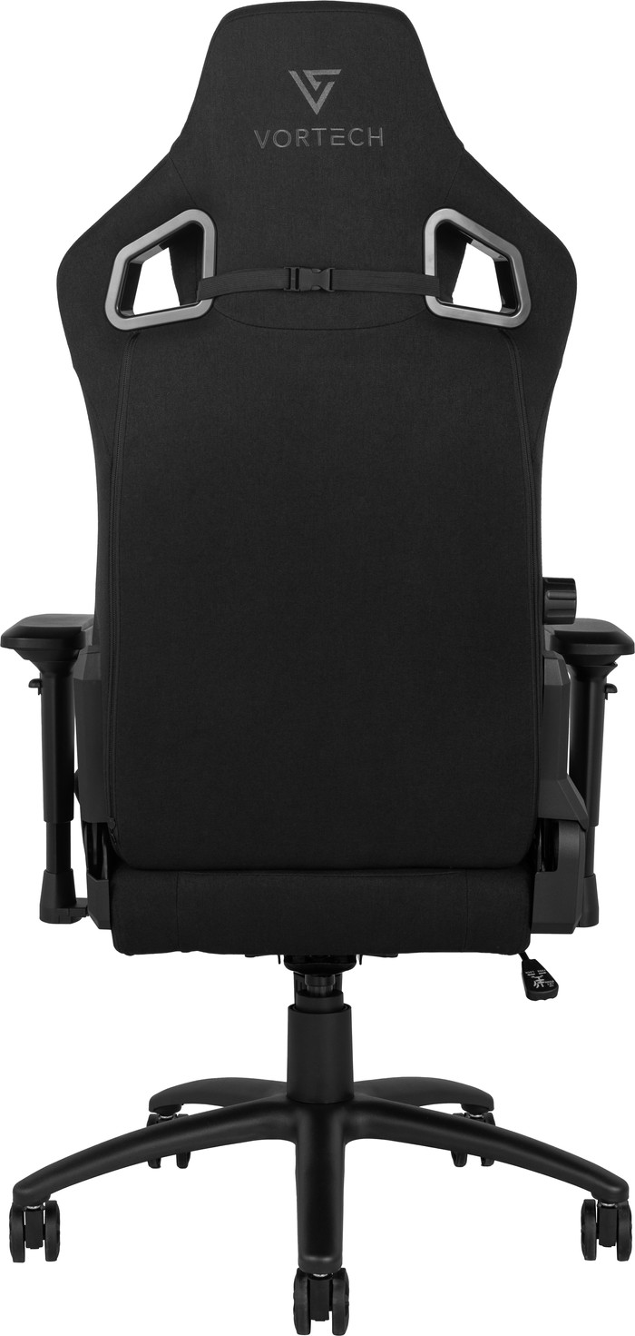 Vortech Pro Gamestoel Zwart + Vloermat achterkant