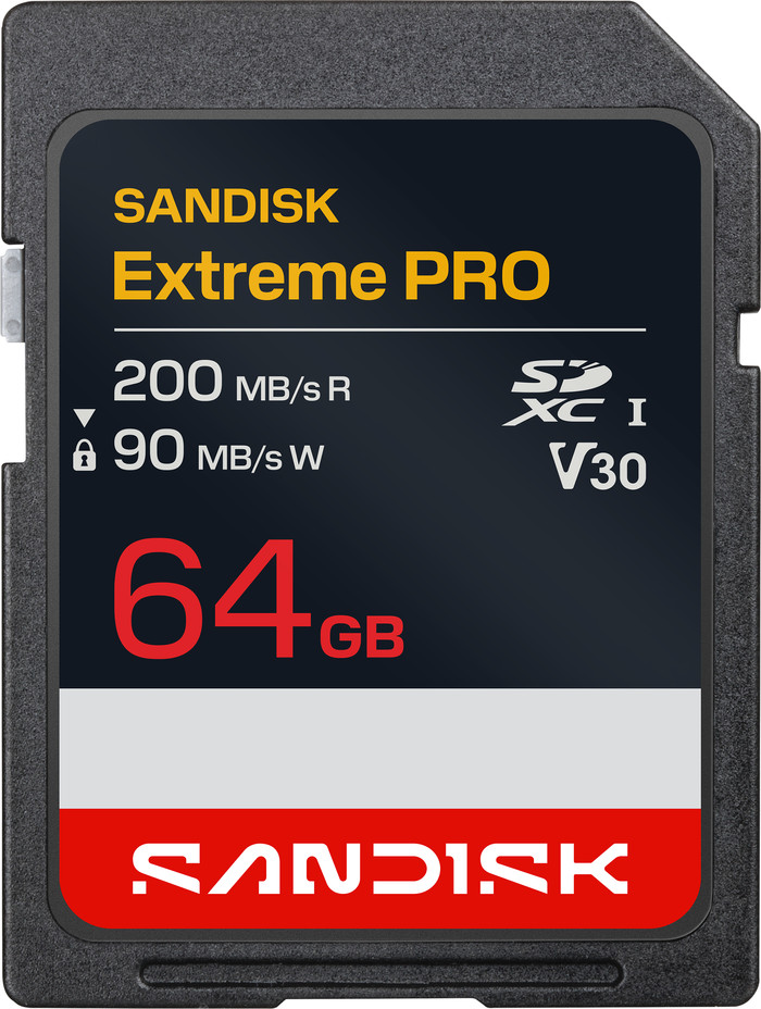 SANDISK Extreme PRO SDHC 64GB 200MB/s Main Image