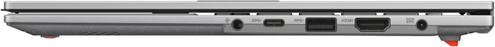 ASUS Vivobook Go 14 E1404FA-EB1729W linkerkant