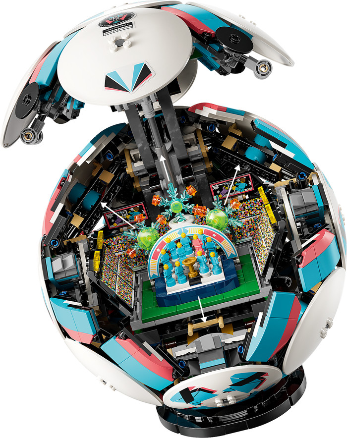 LEGO Editions Voetbal 43019 rechterkant