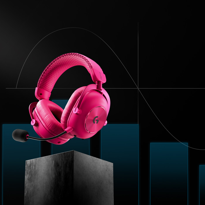 Logitech G Pro X3 Lighstpeed Draadloze Gaming Headset Roze visual leverancier