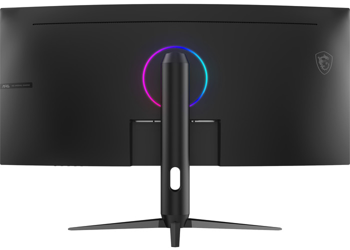 MSI MAG 342CQRF E20 Curved achterkant