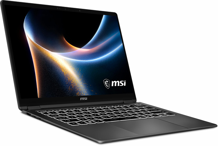 MSI Prestige 14 Flip AI+ D3MTG-049NL OLED QWERTY linkerkant