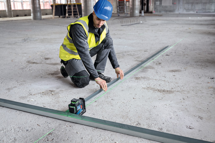 Bosch Professional GLL 80-33 G product in gebruik