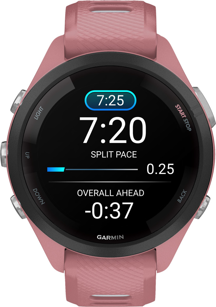 Garmin Forerunner 265S Roze voorkant