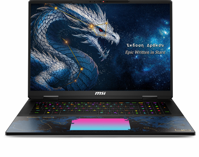 MSI Titan 18 HX Dragon Edition Draco Epic A2WJ-1262NL voorkant