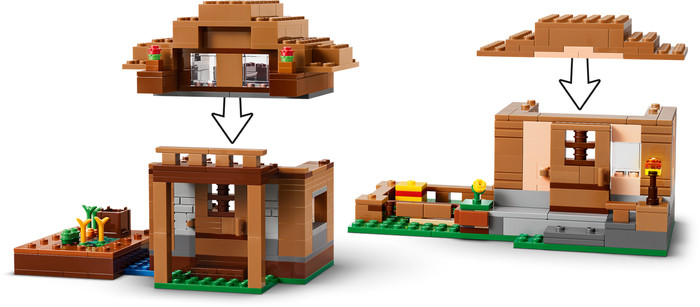 LEGO Minecraft Oproeper Dorpsaanval 21596 detail