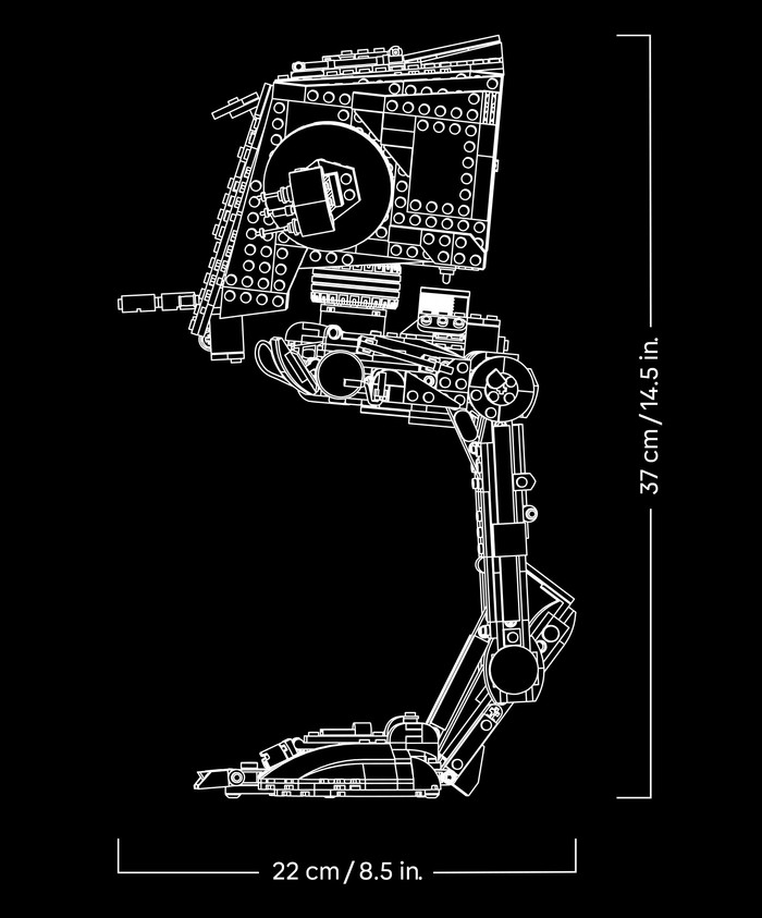 LEGO Star Wars AT-ST Walker 75417 detail