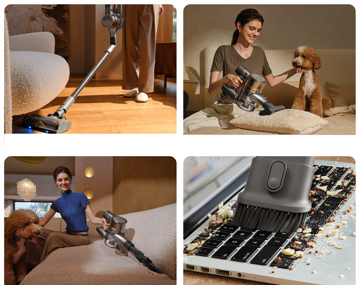 Dreame R30 product in gebruik