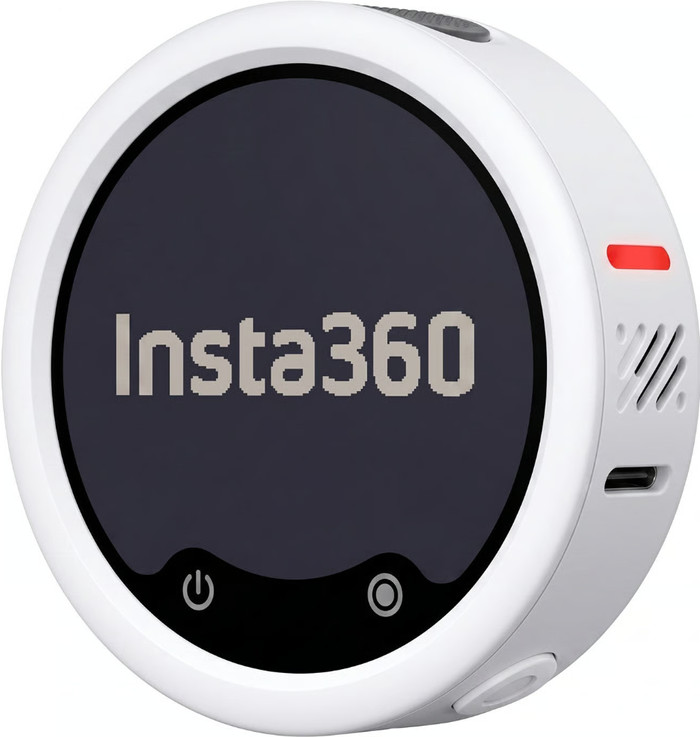 Insta360 Mic Pro Zender (Arctic White) rechterkant