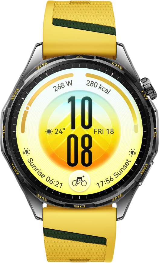 Huawei Watch GT 7 46 mm Yellow front