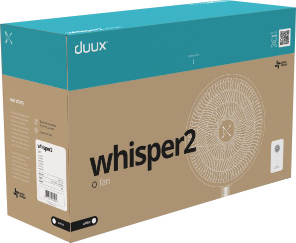 Duux Whisper 3 Greige verpakking