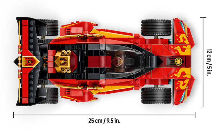 LEGO Ninjago 15-jarig jubileum: X-1 Ninja Charger 71867 detail