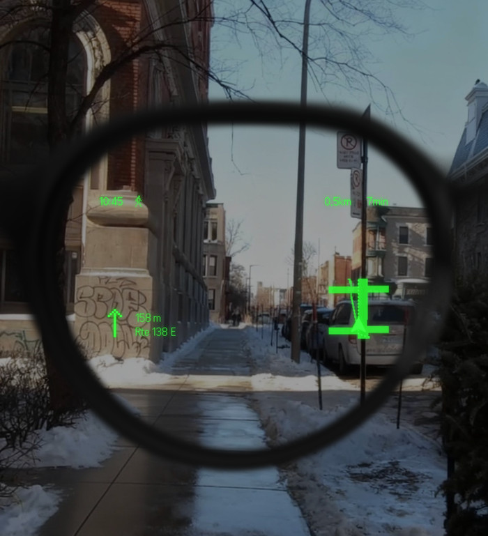 EvenRealities Even G2B Smart Glasses Grey product in use
