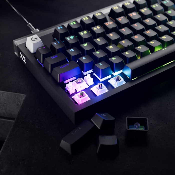 Logitech G PRO X2 RAPID TKL Gaming Toetsenbord Zwart Qwerty detail