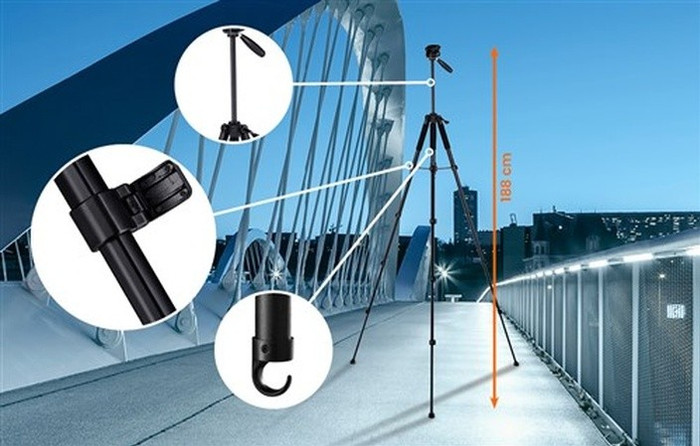 Rollei Compact Traveler StarS4 Tripod product in gebruik