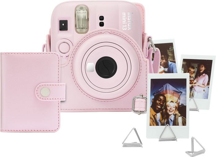 Fujifilm Instax Mini 13 Accessoire Kit Candy Pink voorkant