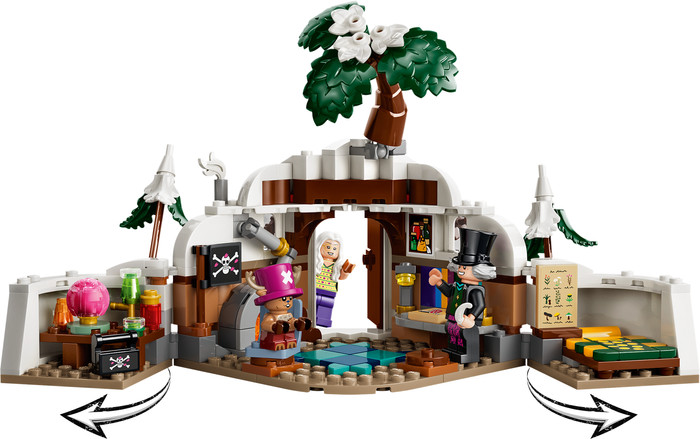 LEGO One Piece Dr. Hiriluk's Hideout 75641 detail