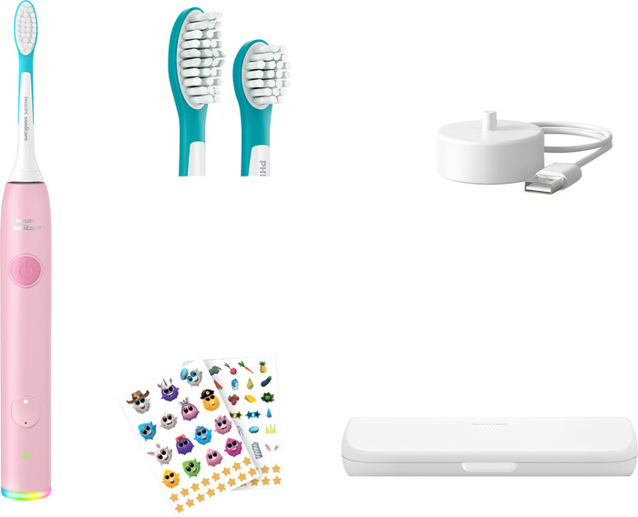 Philips Sonicare For Kids 3+ Smart HX6600/41 Roze accessoire