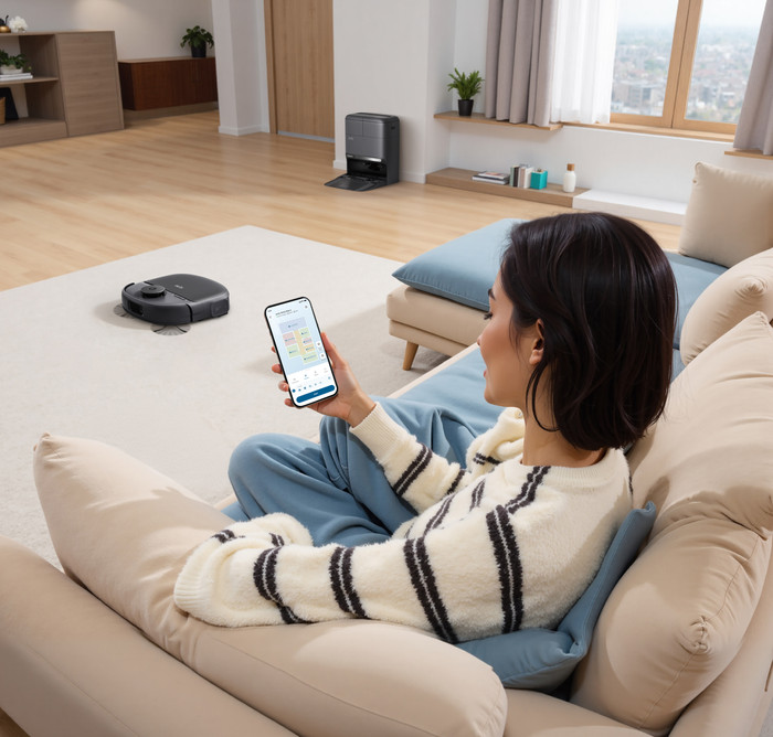 eufy Omni C28 product in use