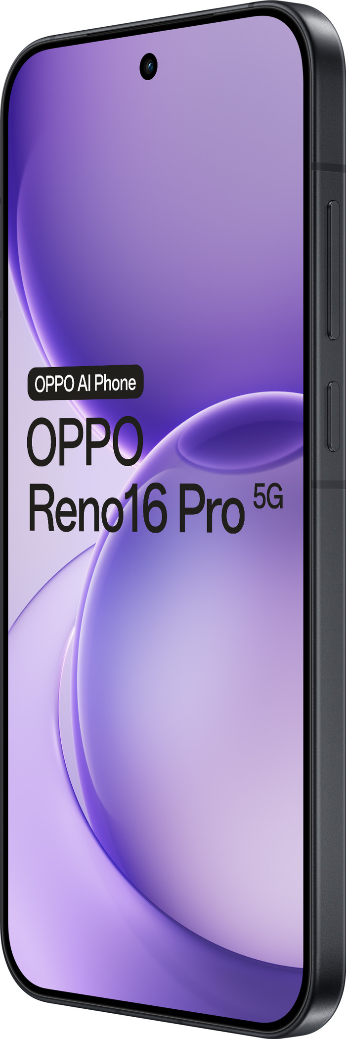 OPPO Reno16 Pro 512GB Zwart 5G voorkant