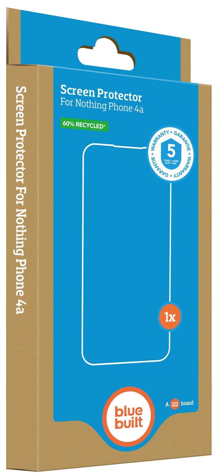 BlueBuilt Nothing Phone (4a) Screen Protector Glass packaging