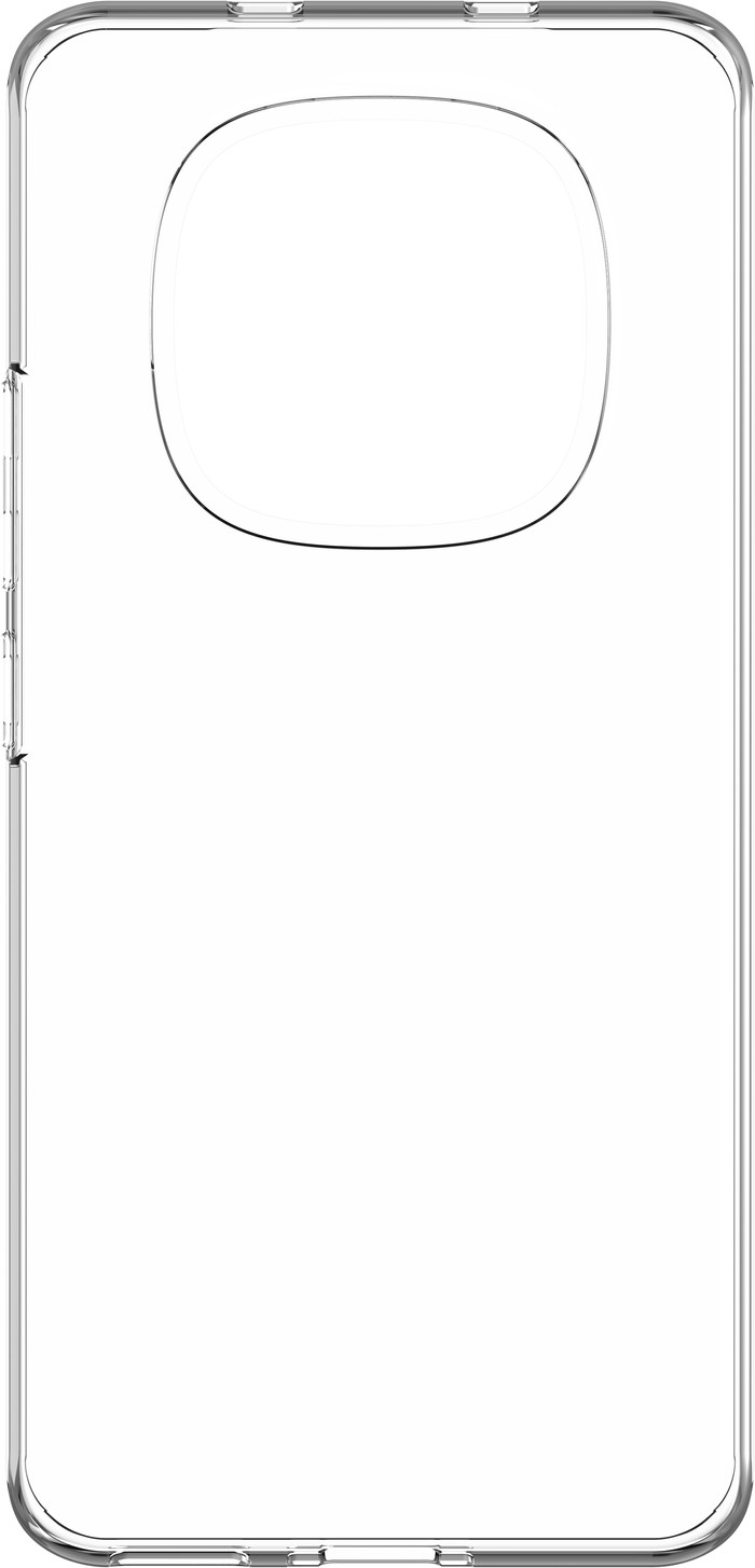 Just in Case Soft Design Xiaomi Redmi Note 15 Back Cover Transparant voorkant