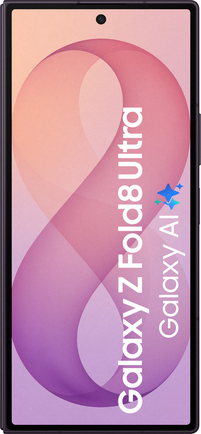 Samsung Galaxy Z Fold 8 Ultra 256GB Paars 5G voorkant