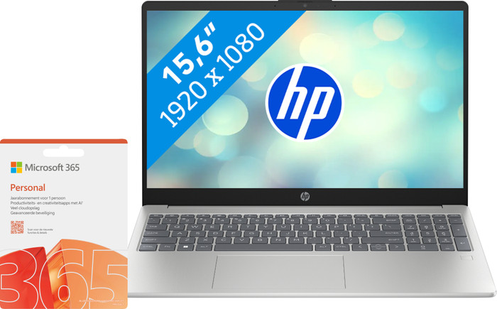 HP Pavilion SE 15-fd1951nd + Microsoft 365 Personal NL 1 jaar Main Image