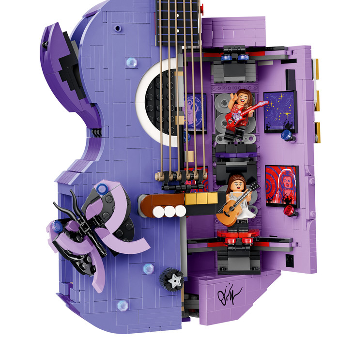 LEGO Editions Olivia Rodrigo's Dubbele Gitaar 43031 detail