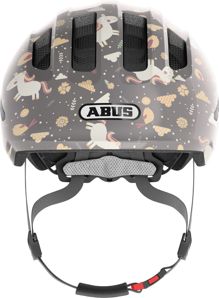 ABUS SMILEY 3.0 Grijs S voorkant