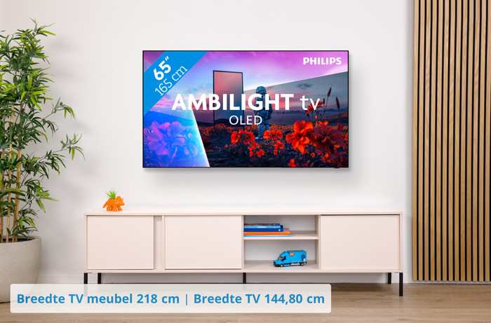 Philips Ambilight 65" OLED811 (2026) visual Coolblue 1