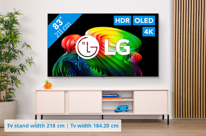 LG OLED 83 inches B6 (2026) visual Coolblue 1