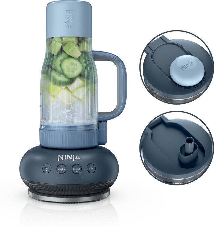 Ninja BlendBoss Blender DB351EUCY Blauw Main Image