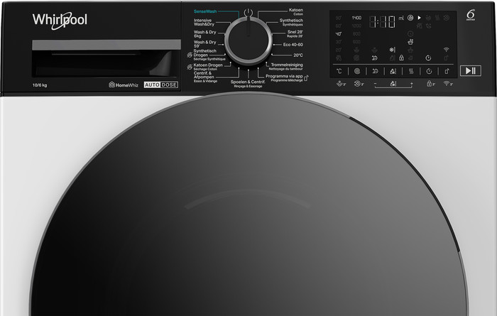 Whirlpool WPD 0649W ADS BE Autodose - 10/6 kg detail