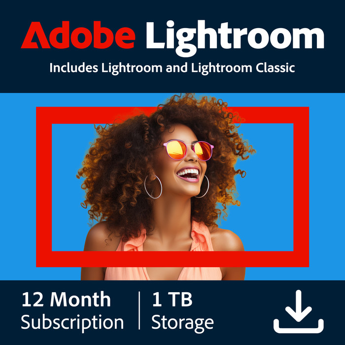 Adobe Lightroom CC 1 Year + 1TB Cloud Storage - Digital Main Image