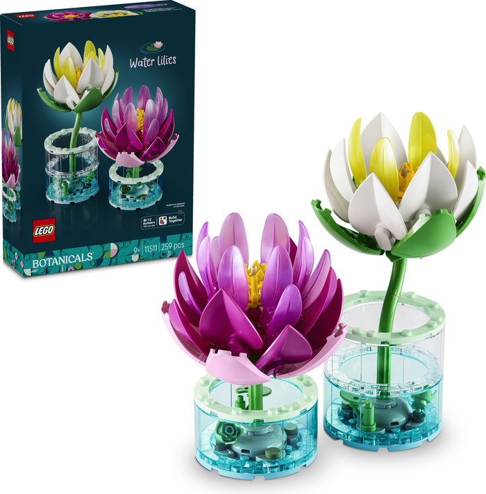 LEGO Botanicals Water Lilies 11511 right side