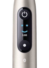 Oral-B iO 9 Goud met zwarte opzetborstel detail