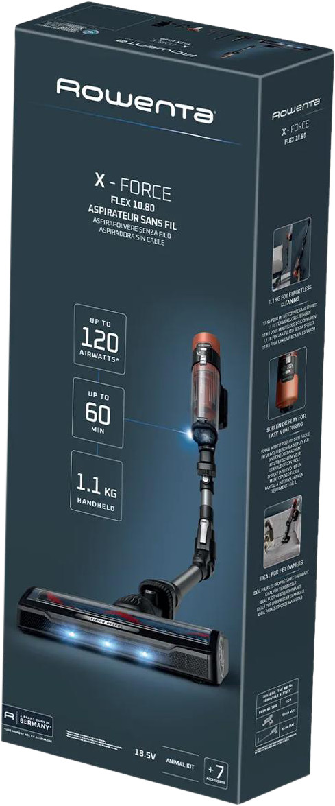 Rowenta X-Force Flex 10.80 Animal RH7A75 verpakking