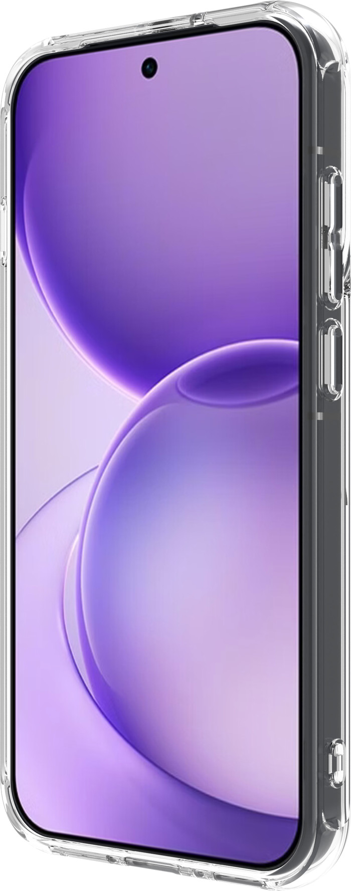 BlueBuilt Protective Back Cover OPPO Reno16 Pro Transparant linkerkant