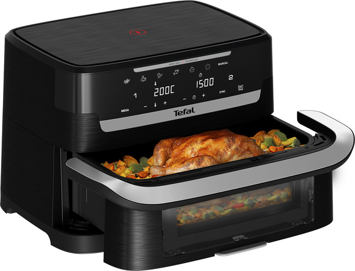 Tefal Dual Easy Fry Flex EY9288 bovenkant