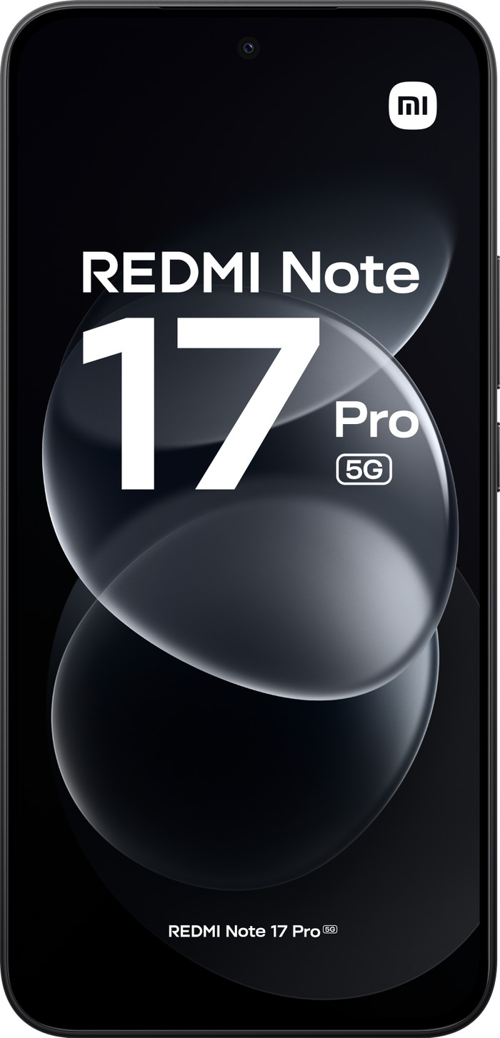 Redmi Note 17 Pro 256GB Zwart 5G voorkant