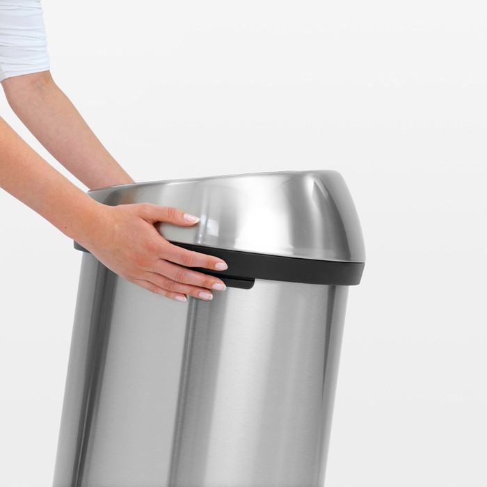 Brabantia Touch Bin 60 Litres Acier Mat produit à l'usage