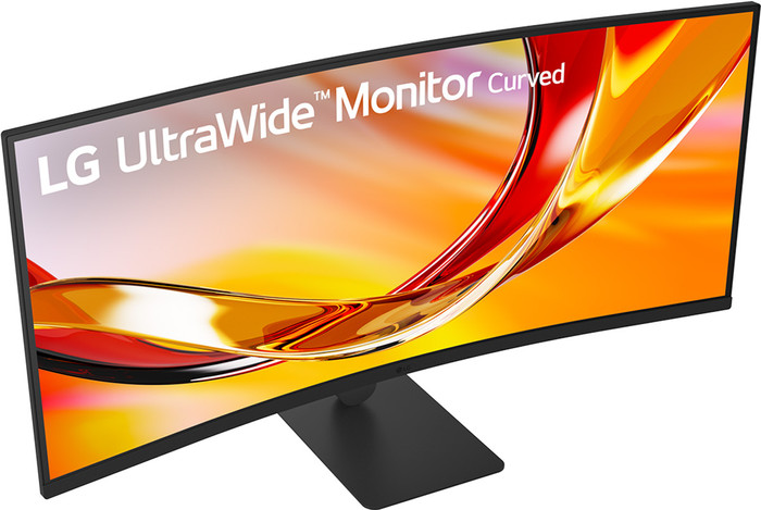LG UltraWide 34U601B-B achterkant