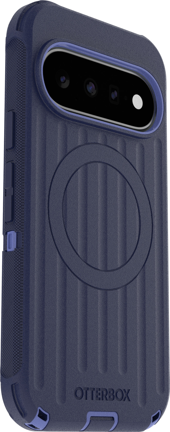 Otterbox Defender Pro Google Pixel 11 / 11 Pro Back Cover met Magneet Blauw rechterkant