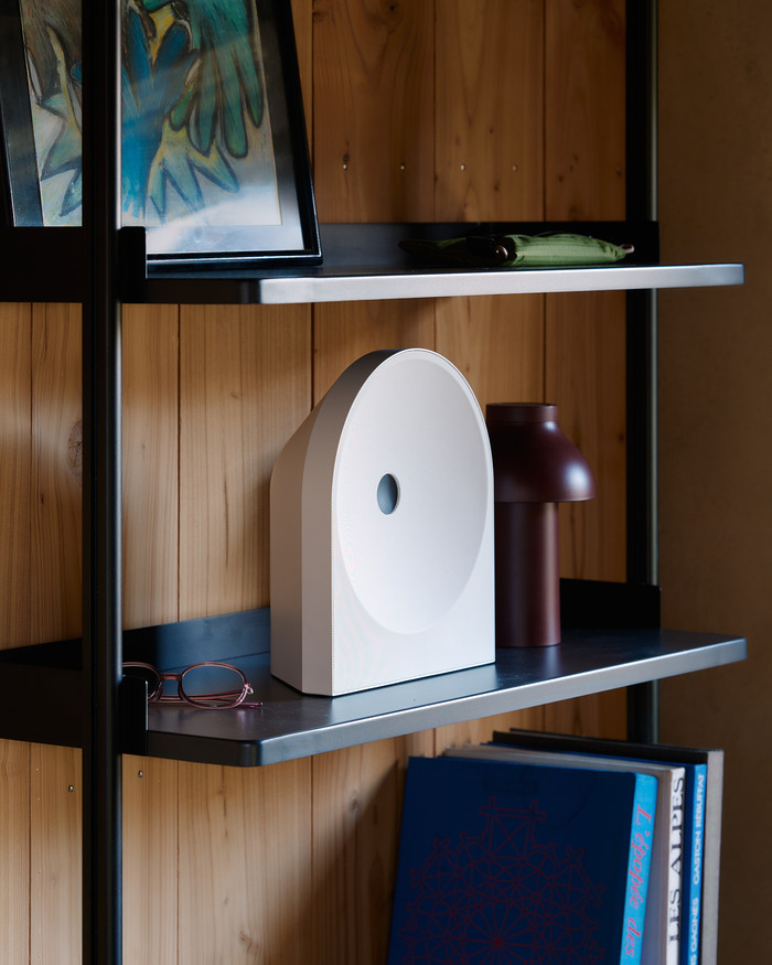 Samsung Music Studio 5 Wit product in gebruik