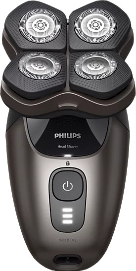 Philips Headshaver Pro Series 9000 HS9980/15 voorkant