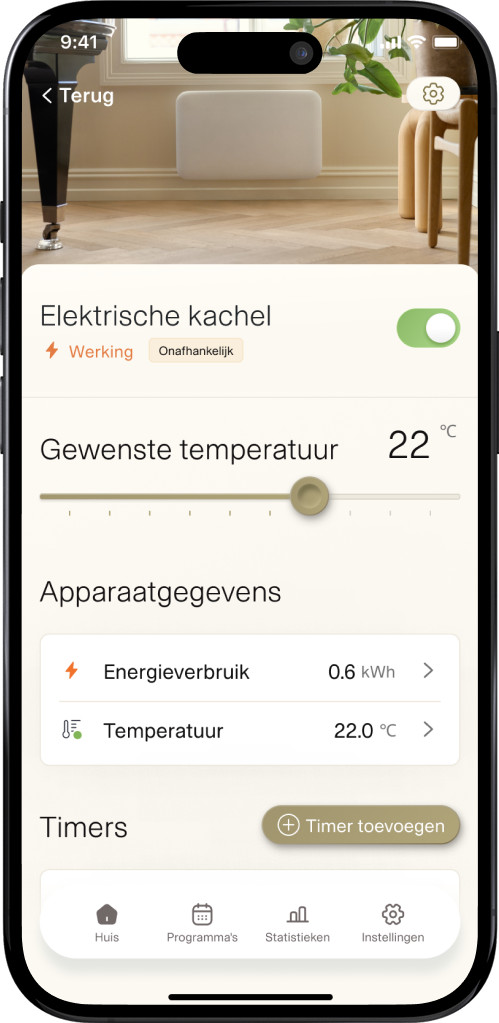 Mill PA2000AWIFI4 Zwart product in gebruik
