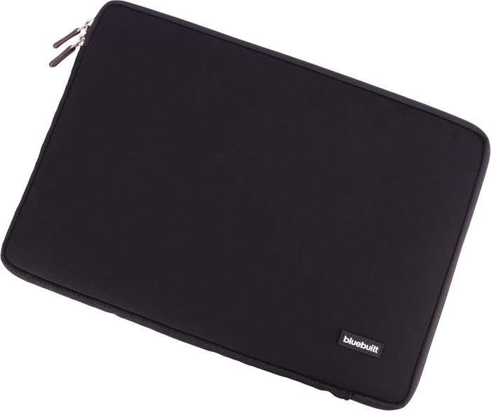 BlueBuilt Laptophoes voor Apple MacBook Neo Zwart voorkant