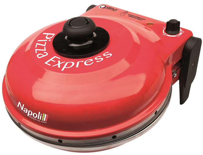 Optima Napoli Pizza Oven Red front